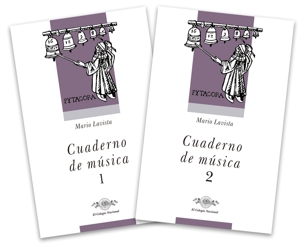 Paquete "Cuadernos de música", de Mario Lavista | Libros Colnal